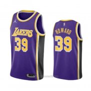 Camiseta Los Angeles Lakers Dwight Howard #39 Statement 2021-22 Violeta