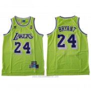 Camiseta Los Angeles Lakers Kobe Bryant #24 Verde