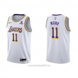 Camiseta Los Angeles Lakers Malik Monk #11 Association 2021-22 Blanco