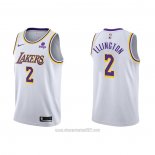 Camiseta Los Angeles Lakers Wayne Ellington #2 Association 2021-22 Blanco