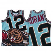 Camiseta Memphis Grizzlies Ja Morant #12 Mitchell & Ness Big Face Verde