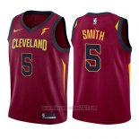 Camiseta Nino Cleveland Cavaliers J.r. Smith #5 Icon 2017-18 Rojo