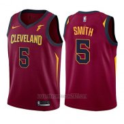 Camiseta Nino Cleveland Cavaliers J.r. Smith #5 Icon 2017-18 Rojo