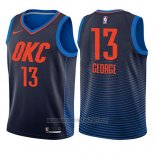 Camiseta Nino Oklahoma City Thunder Paul George #13 Statement 2017-18 Azul