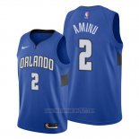 Camiseta Orlando Magic Al-Farouq Aminu #2 Statement Edition Azul