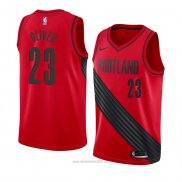 Camiseta Portland Trail Blazers Cameron Oliver #23 Statement 2018 Rojo