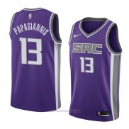 Camiseta Sacramento Kings Georgios Papagiannis #13 Icon 2018 Violeta