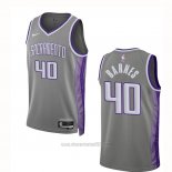 Camiseta Sacramento Kings Harrison Barnes #40 Ciudad 2022-23 Gris