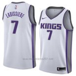 Camiseta Sacramento Kings Skal Labissiere #7 Association 2018 Blanco