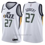 Camiseta Utah Jazz Rudy Gobert #27 Association 2017-18 Negro