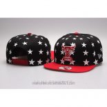 Gorra Chicago Bulls Snapback Blanco Rojo Negro