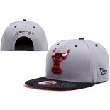 Gorra Chicago Bulls Snapback Gris