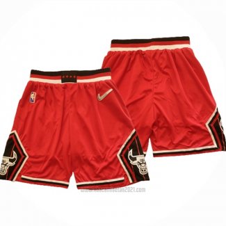 Pantalone Chicago Bulls Ciudad 2021-22 Rojo