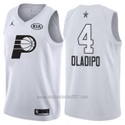 Camiseta All Star 2018 Indiana Pacers Victor Oladipo #4 Blanco