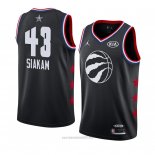 Camiseta All Star 2019 Toronto Raptors Pascal Siakam #43 Negro