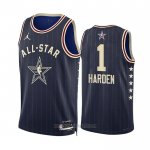 Camiseta All Star 2024 Los Angeles Clippers James Harden #1 Azul
