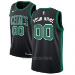 Camiseta Boston Celtics Personalizada 17-18 Negro