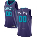 Camiseta Charlotte Hornets Personalizada 17-18 Azul