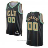 Camiseta Charlotte Hornets Personalizada Ciudad 2022-23 Negro