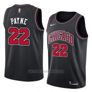 Camiseta Chicago Bulls Cameron Payne #22 Statement 2018 Negro