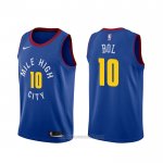 Camiseta Denver Nuggets Bol Bol #10 Statement Azul