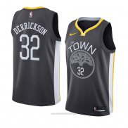 Camiseta Golden State Warriors Marcus Derrickson #32 Statement 2018 Negro