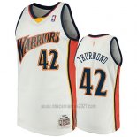 Camiseta Golden State Warriors Nathaniel Thurmond #42 2009-10 Hardwood Classics Blanco