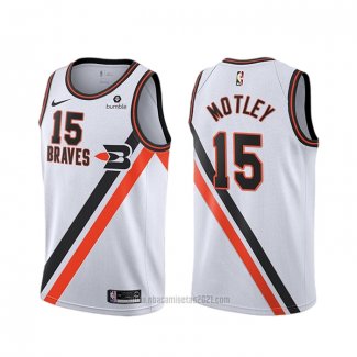 Camiseta Los Angeles Clippers Johnathan Motley #15 Classic Edition 2019-20 Blanco