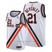 Camiseta Los Angeles Clippers Patrick Beverley #21 Classic Edition 2019-20 Blanco