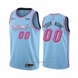 Camiseta Miami Heat Personalizada Ciudad 2019-20 Azul