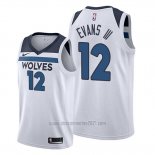 Camiseta Minnesota Timberwolves Jacob Evans III #12 Association 2019-20 Blanco