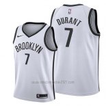 Camiseta Nino Brooklyn Nets Kevin Durant #7 Association 2019 Blanco