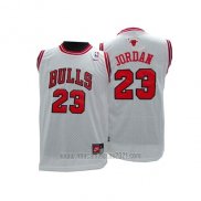 Camiseta Nino Chicago Bulls Michael Jordan #23 Blanco