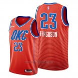 Camiseta Oklahoma City Thunder Terrance Ferguson #23 Statement Naranja