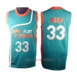 Camiseta Pelicula Flint Tropscs Jackie Moon #33 Verde