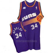 Camiseta Phoenix Suns Charles Barkley #34 Retro Violeta