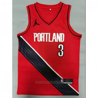 Camiseta Portland Trail Blazers C.j. McCollum #3 2017-18 Negro