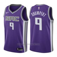 Camiseta Sacramento Kings Iman Shumpert #9 Icon 2017-18 Violeta