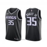 Camiseta Sacramento Kings Marvin Bagley III #35 Statement Negro