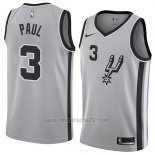 Camiseta San Antonio Spurs Brandon Paul #3 Statement 2018 Gris