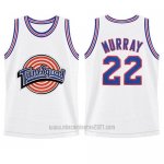 Camiseta Tune Squad Bill Murray #22 Blanco