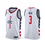 Camiseta Washington Wizards Bradley Beal #3 Ciudad 2019-20 Blanco