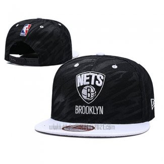 Gorra Brooklyn Nets 9FIFTY Snapback Negro Blanco
