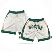 Pantalone Boston Celtics Ciudad Just Don 2023-24 Crema