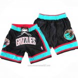 Pantalone Memphis Grizzlies Just Don 2001-02 Negro