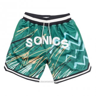 Pantalone Seattle Supersonics Just Don Verde