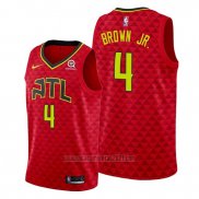 Camiseta Atlanta Hawks Charlie Brown JR. #4 Statement Rojo