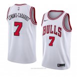 Camiseta Chicago Bulls Timothe Luwawu-Cabarrot #7 Association 2018 Blanco