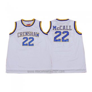 Camiseta Crenshaw Quincy McCall #22 Blanco