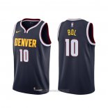 Camiseta Denver Nuggets Bol Bol #10 Icon Azul